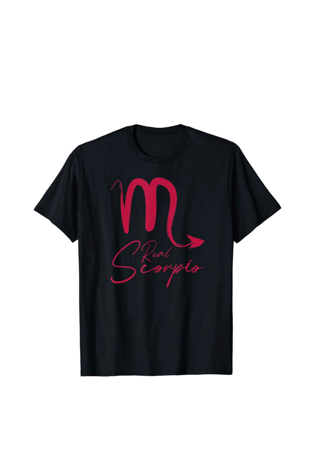 Real Scorpio Zodiac T-Shirt by Berts