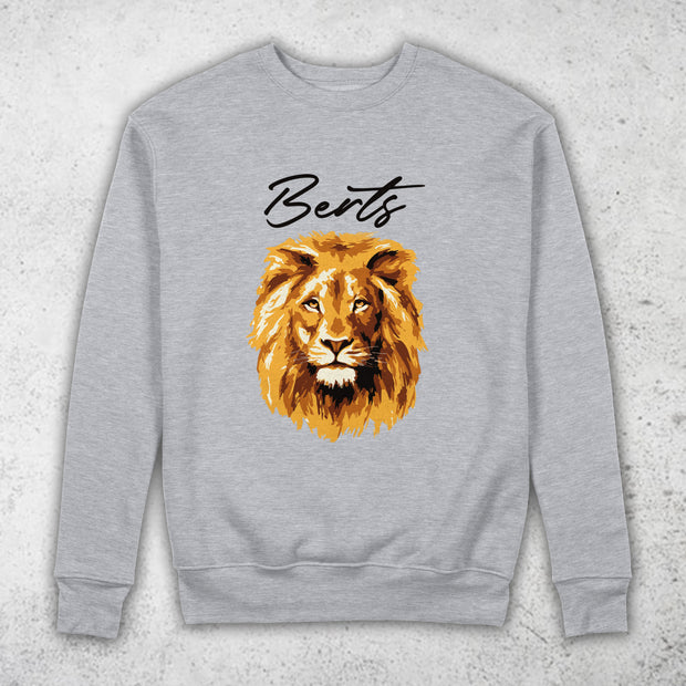 Lion Heart Pullover Sweatshirt By Berts