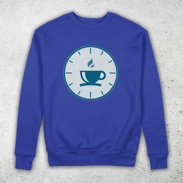 Coffee Time Pullover Sweatshirt by Berts
