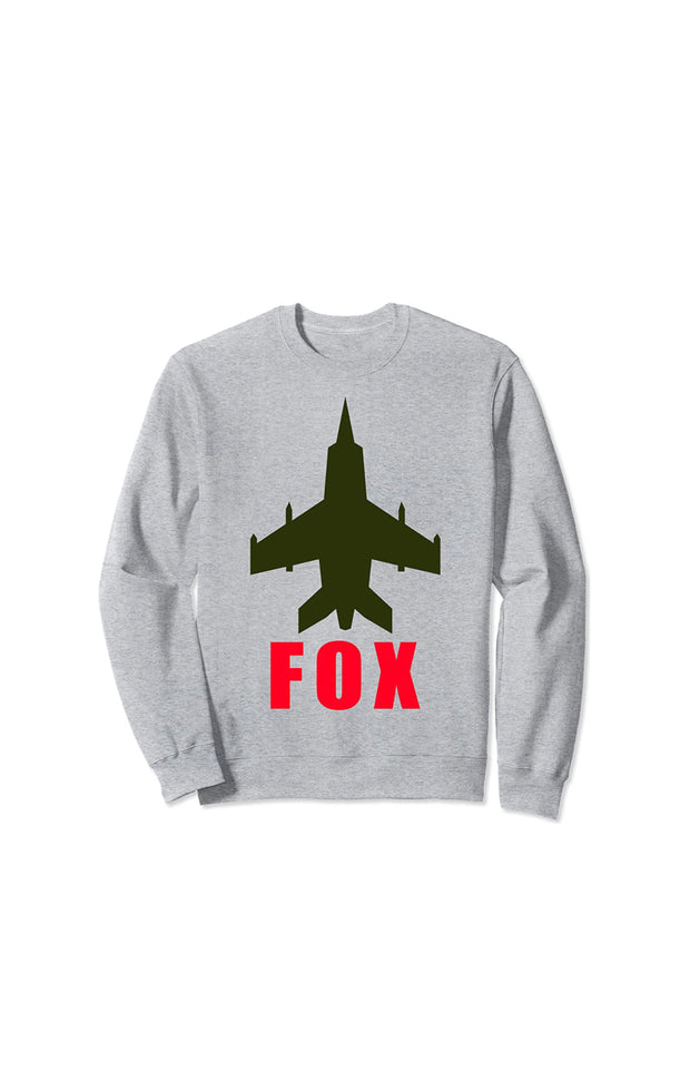 Fox Military Sweatshirt by Berts