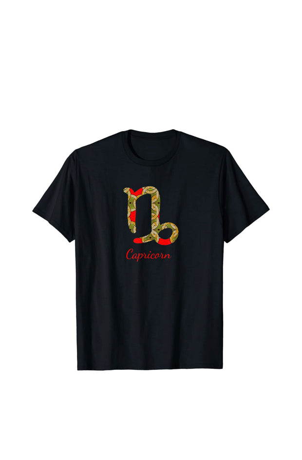 Capricorn Zodiac T-Shirt by Berts