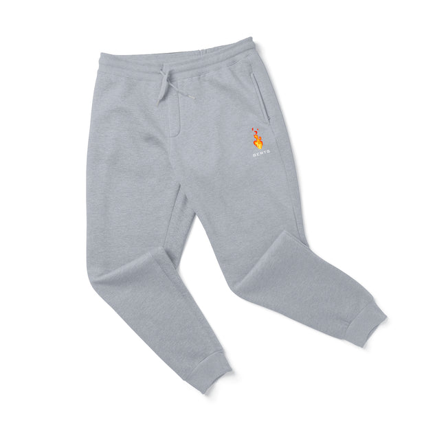 Grey Unisex Joggers by Berts