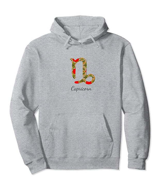 Capricorn Zodiac Astrology Star Sign Tees By Berts Pullover Hoodie