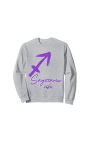 Sagittarius Vibe Zodiac Sweatshirt by Berts
