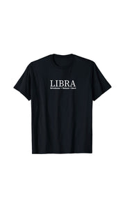 Libra Zodiac T-Shirt by Berts