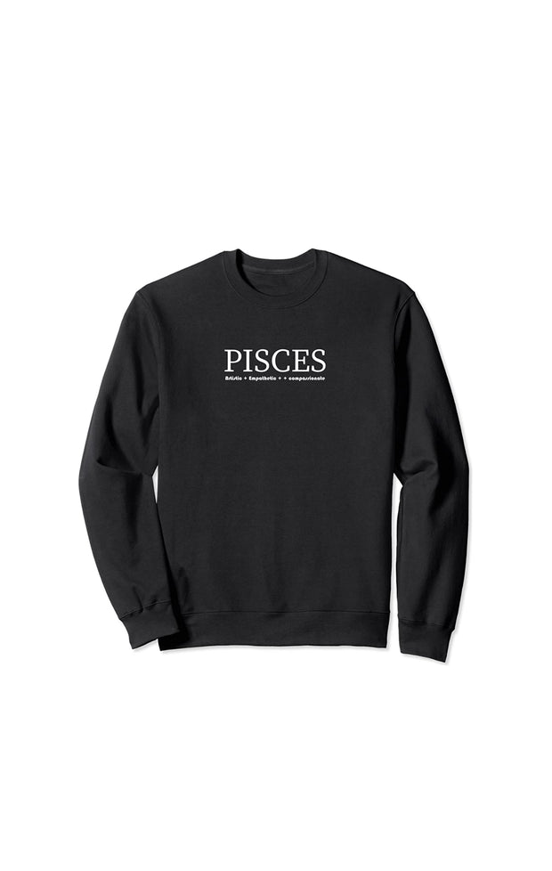 Pisces Zodiac Sweatshirt by Berts