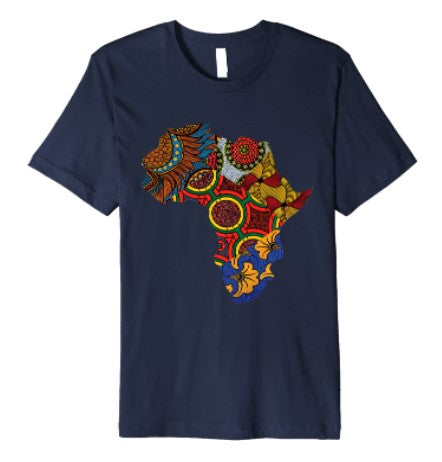African Map Tees By Berts Premium T-Shirt