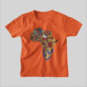 African Map Youths T-Shirts By Berts