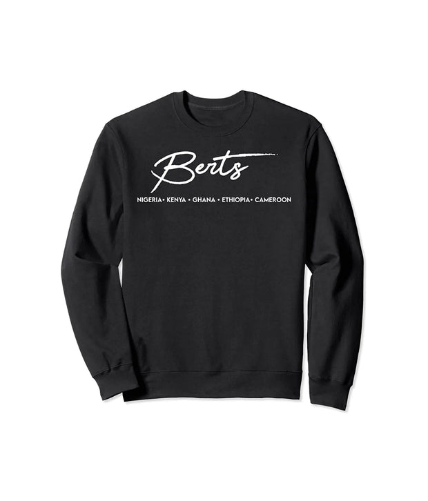 Afro Nations Pullover Sweatshirt by Berts