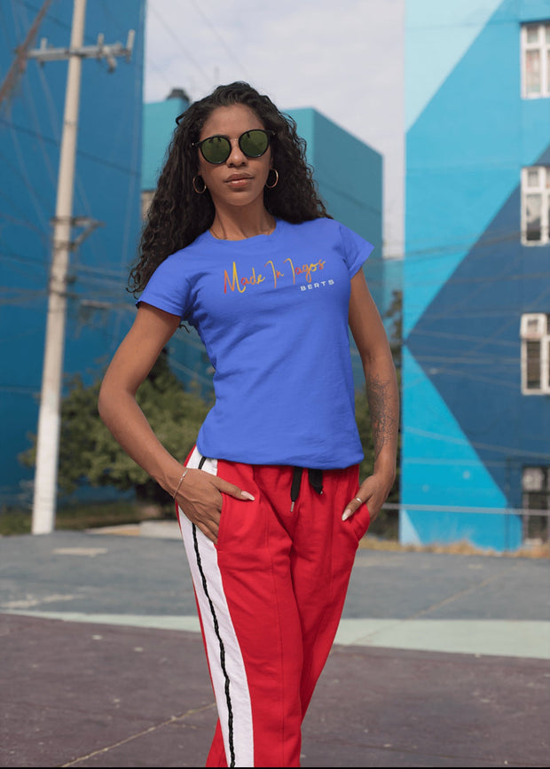 Made in Lagos Blue T-shirt by Berts