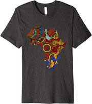 African Map Tees By Berts Premium Men T-Shirt