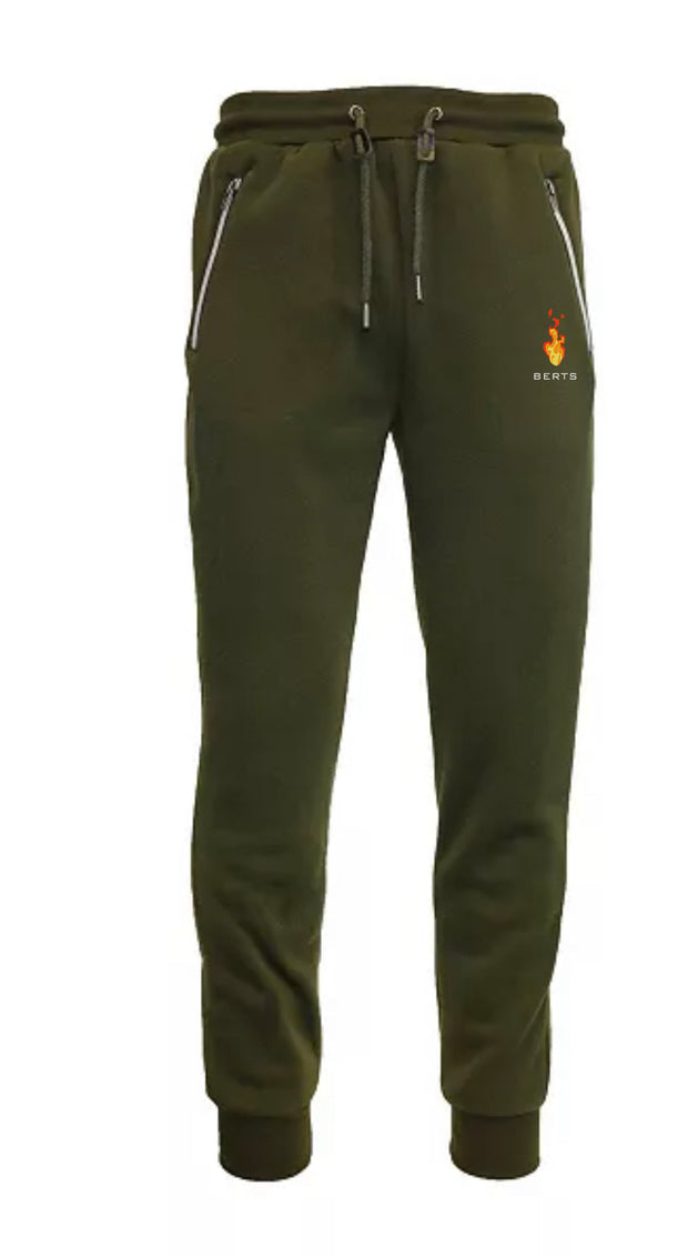Olive Joggers by Berts