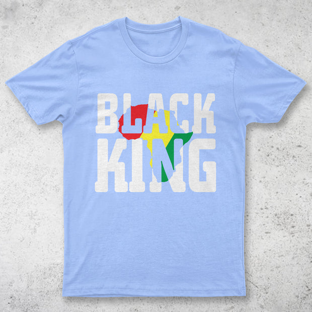 Black King Short Sleeve T-Shirt by Berts