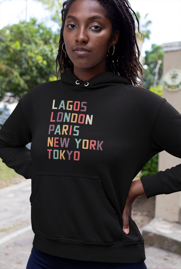 Lagos to the World Fashion Female Hoodies