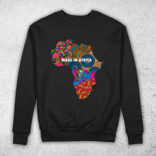 Made in Africa Pullover Sweatshirt By Berts