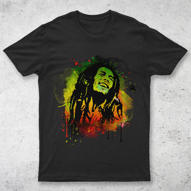 Bob Marley Short Sleeve T-Shirt by Berts