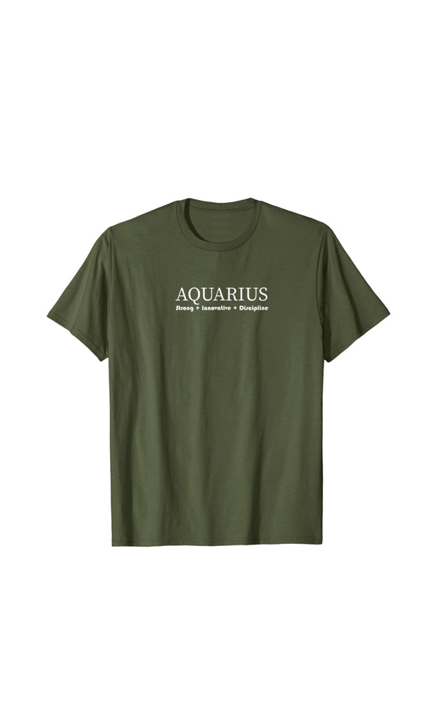 Aquarius Zodiac T-Shirt by Berts