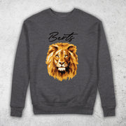 Lion Heart Pullover Sweatshirt By Berts