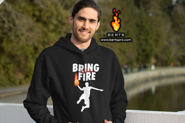Bring the Fire BB by Berts Unisex Hoodies