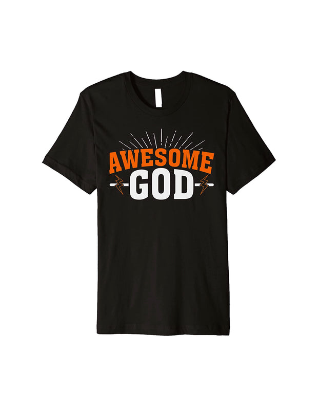 Awesome God Christian T-Shirt by Berts