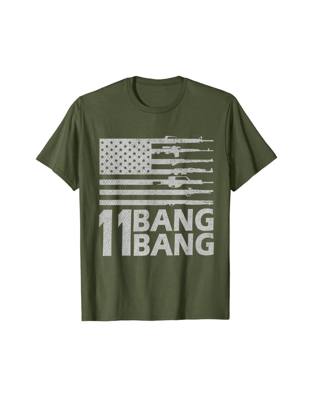11 Bang Bang Military T-Shirt by Berts