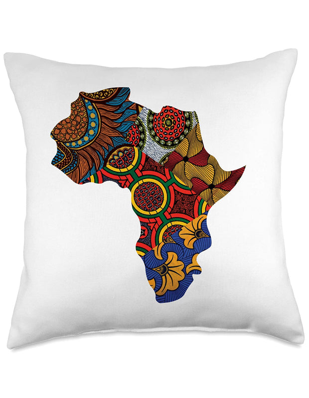 Throw Pillow African Design  By Berts
