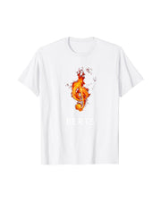 Berts Music Graphic Design Printed T shirt
