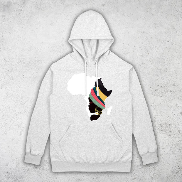 Afro Woman Unisex Hoodies By Berts