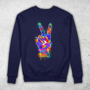 Peace Pullover Sweatshirt by Berts