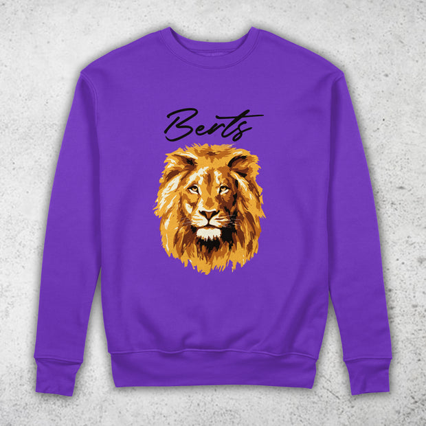 Lion Heart Pullover Sweatshirt By Berts