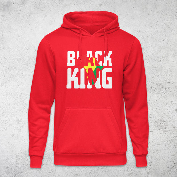 Black King Unisex Hoodies By Berts