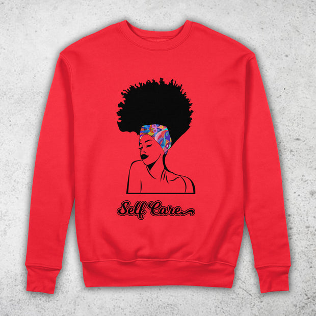 Self Care Pullover Sweatshirt by Berts