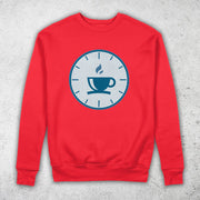 Coffee Time Pullover Sweatshirt by Berts