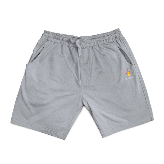 Unisex Grey Classic Perfect Fleece Shorts